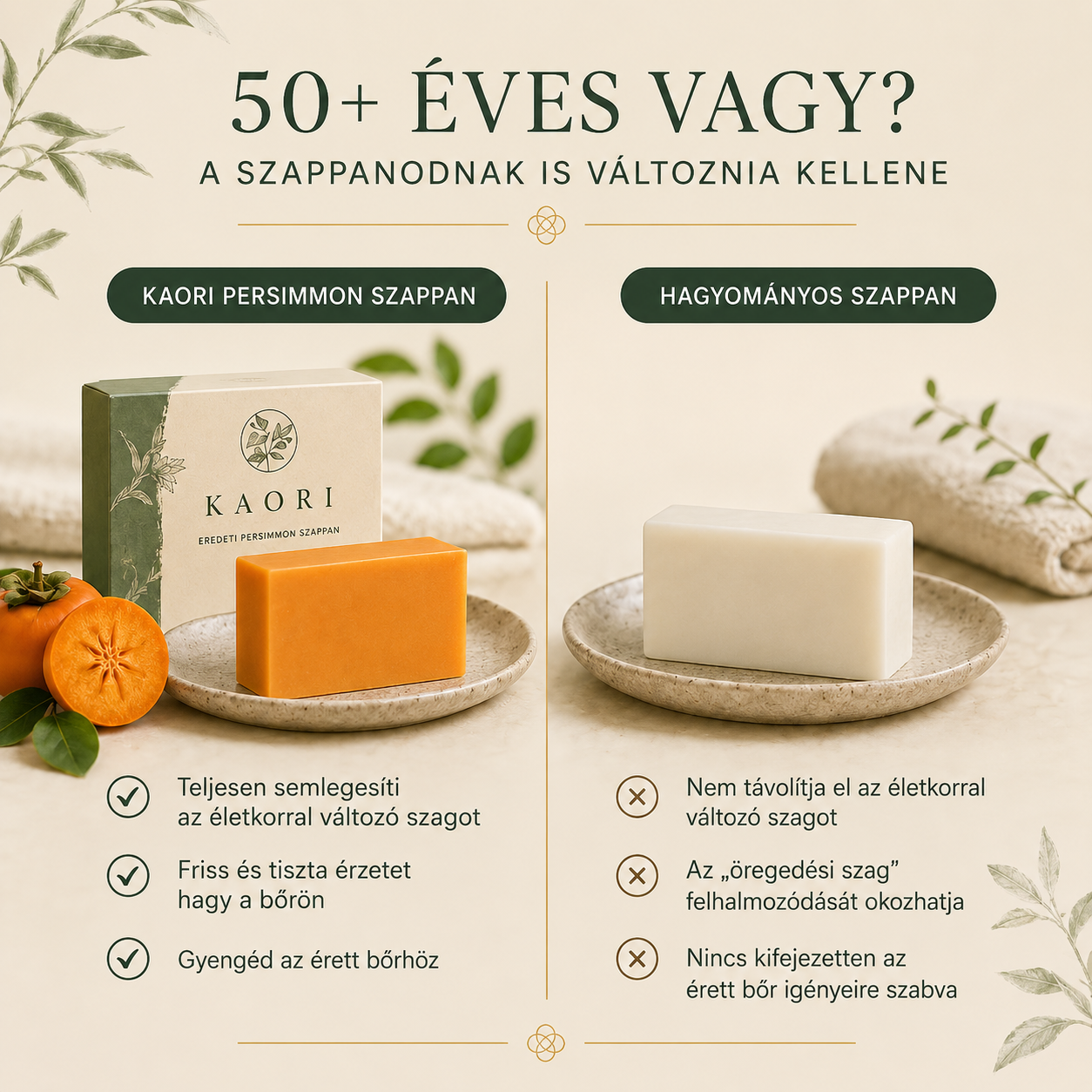 Kaori - Eredeti Persimmon Szappan