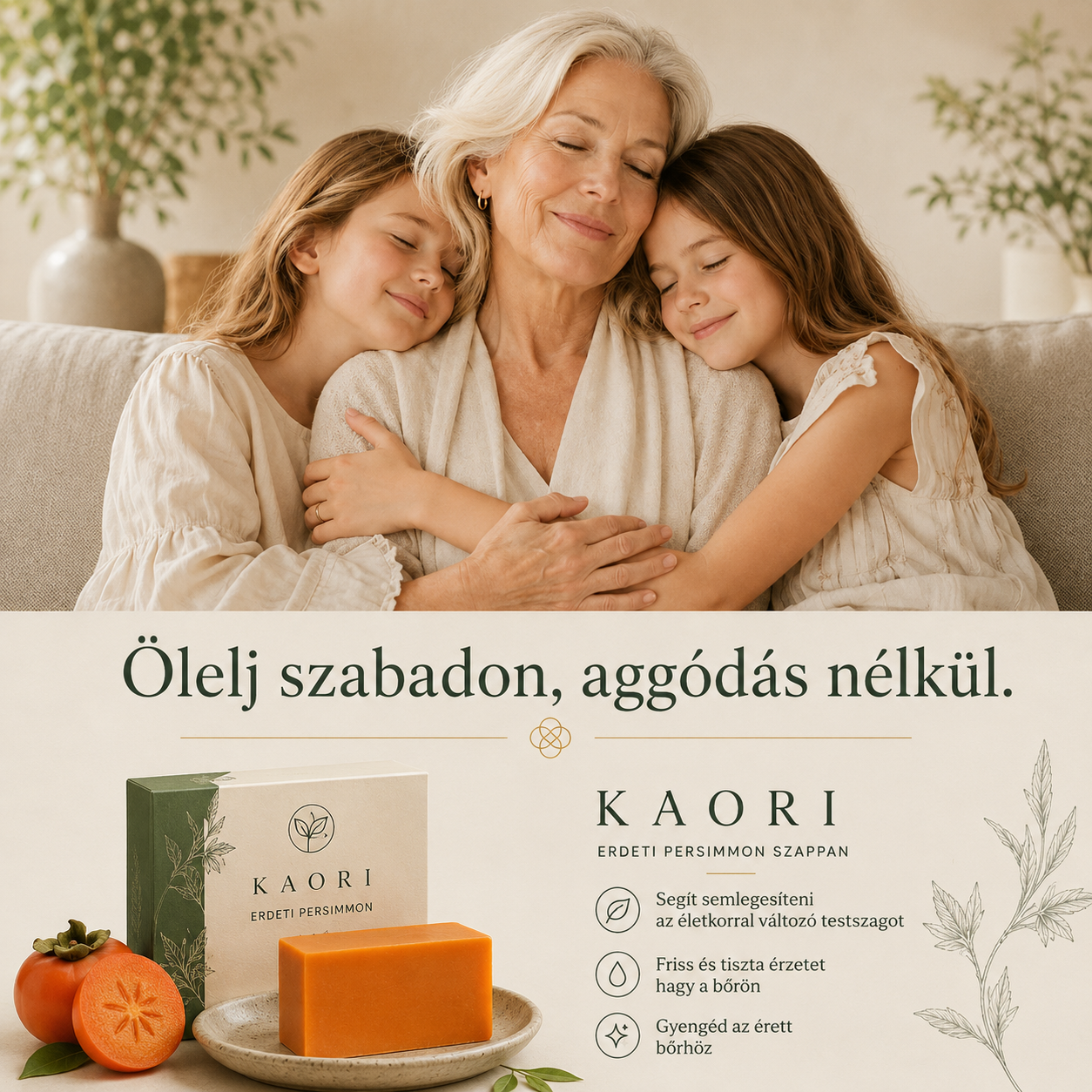 Kaori - Eredeti Persimmon Szappan